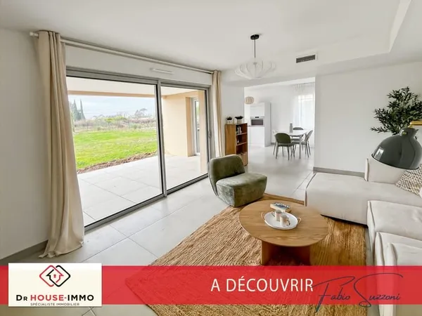 Appartement 4 pièces avec jardin de 638 m² esprit maison Aix-en-Provence Célony