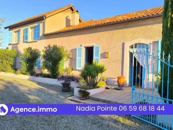 TOSTAT 65 - MAISON FAMILIALE 185m² - JARDIN 1600m²