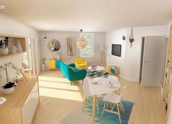 Appartement 2 pièces 56 m²