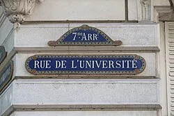 Loue place de parking - Paris Université (7ème)