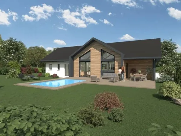 Construisez votre maison à ossature bois Versonnex