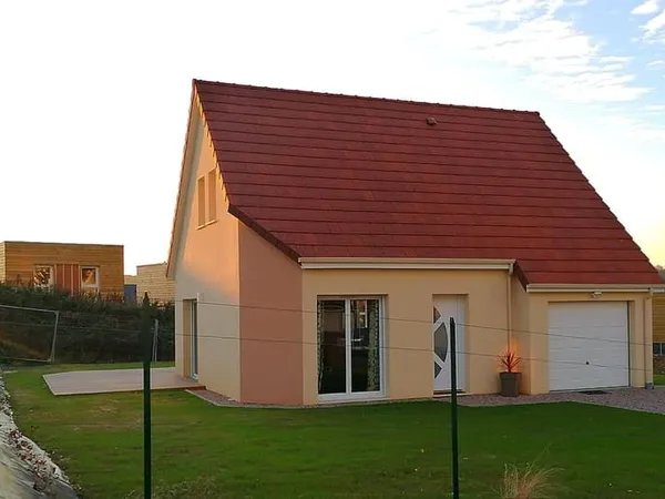 Maison neuve sur la commune de Biville la baignarde