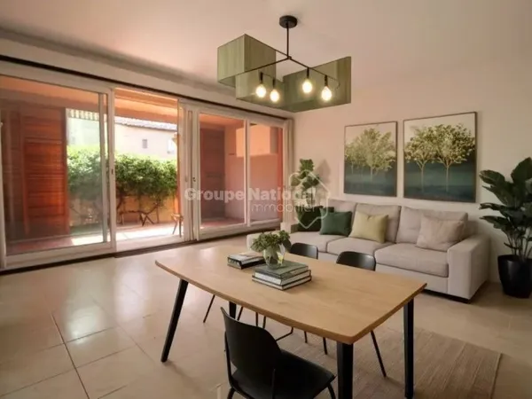 Appartement T3 en rdj