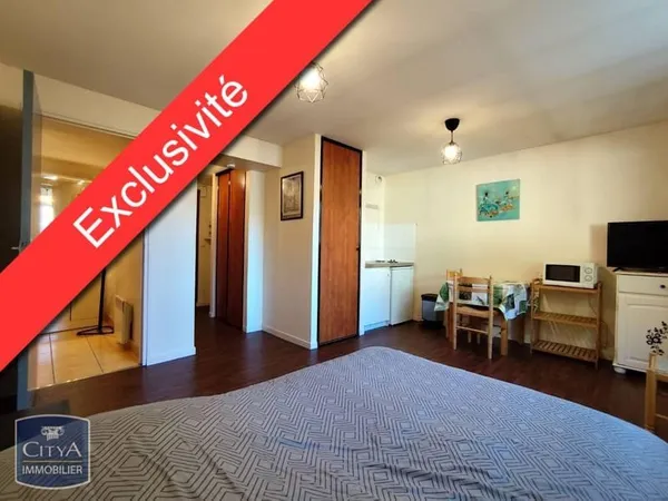 Studio 1 pièce 23 m²