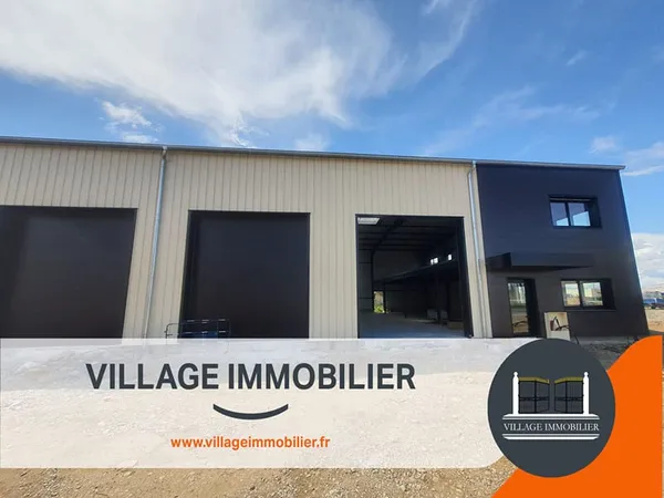 Local d'activité livré à aménager 300 m2