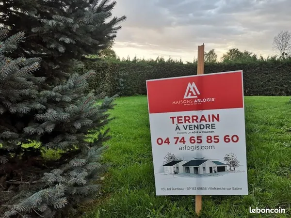 Terrain 400 m² Lozanne