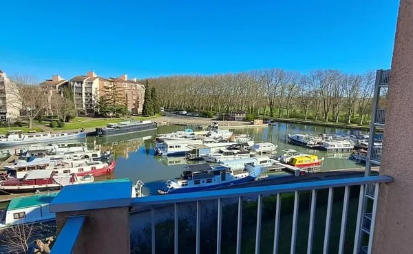 A SAISIR ! SANS FRAIS D'AGENCE ! Appartement T4 Ramonville Port-Sud - Vue sur le Port