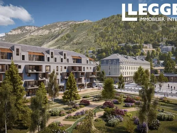 T4 neuf en duplex de 141.05m2 à vendre à Briançon avec 2 places de parking et une grand terrasse