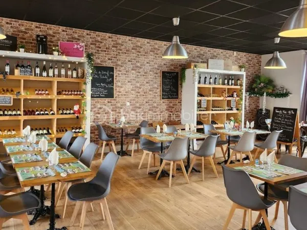 ENSEMBLE IMMOBILIER AVEC FONDS DE COMMERCE, MURS, APPARTEMENTS ET GITE ATTENANT DE 64 M²
