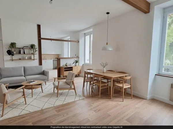 Appartement Nantes 2 pièces Jardin de plantes