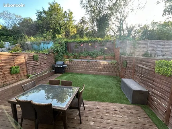 Maison T4 rénovée avec jardin + pièce bonus - Garage en option - Marseille 11ème La Valbarelle