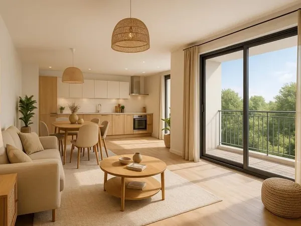 **Grand 2 pièces avec BALCON **