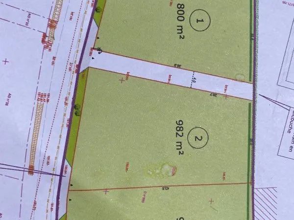 Terrain de 986m2 Lot 3
