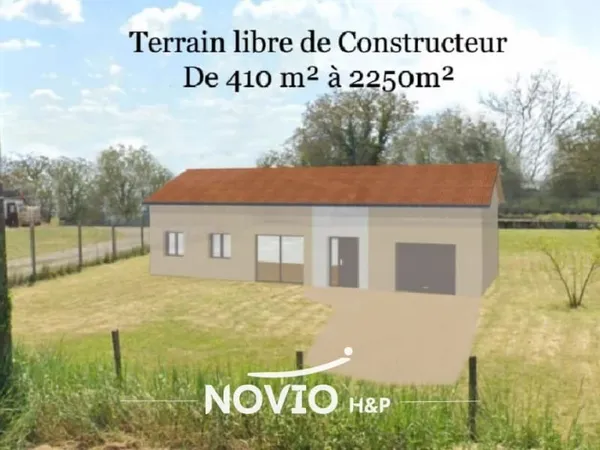 Terrain 420 m²