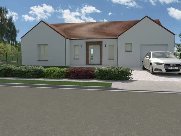 Maison neuve à St Lyé la Foret