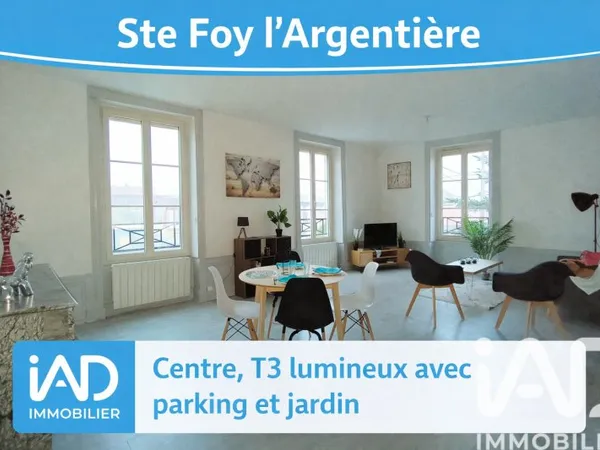 Appartement 3 pièces 64 m²