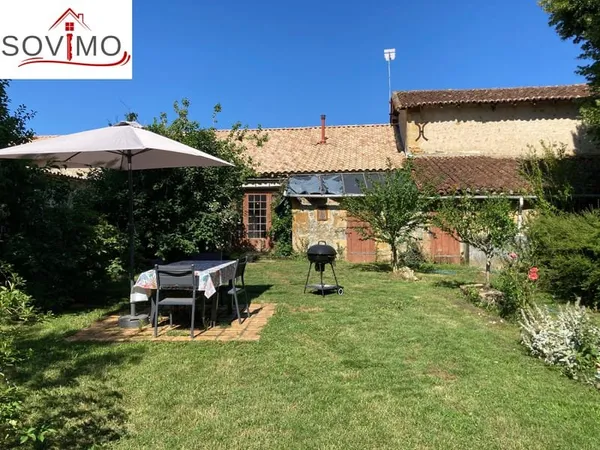 BEAU POTENTIEL A EXPLOITER : MAISON AVEC GRANGE ET JARDIN, T