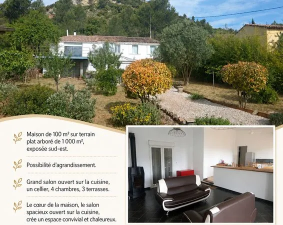 Maison - 5 pièces - 100 m²