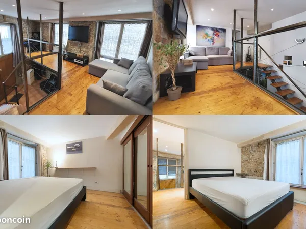 🏡 APPARTEMENT D'EXCEPTION AU CŒUR DES PENTES DE LA CROIX-ROUSSE - 75m² (Carrez en cours) - 3 NIVEAUX