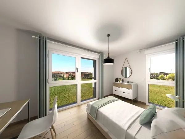 Appartement 3 pièces 58 m²