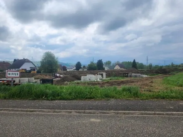 Terrain 534 m² Niffer