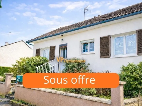 Maison 3 pièces avec jardin et garage