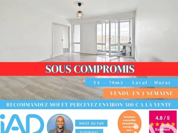 Appartement 4 pièces 78 m²