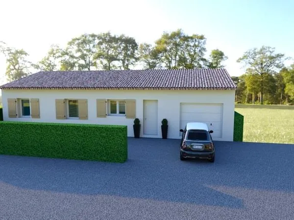 Maison neuve de 88 m² avec terrain