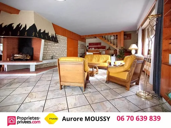 Maison d'architecte années 60 - Chalons En Ch. 160 m2 - 4 Chambres