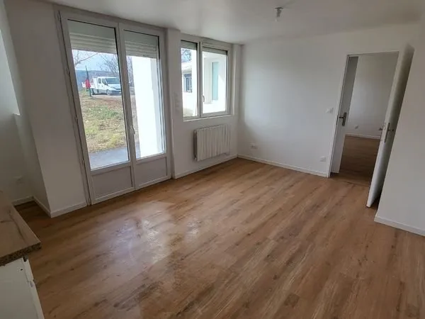 Appartement T2 rénové avec jardin
