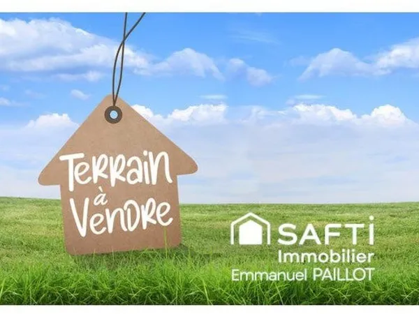 Terrain à bâtir de 1037 m²