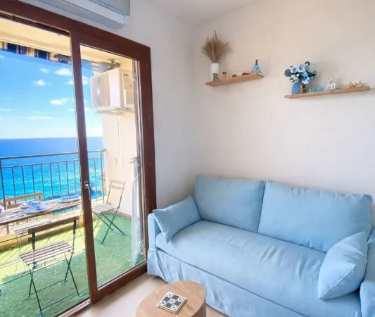 Studio vue mer à Ajaccio- 1 pièce(s) - 21 m2