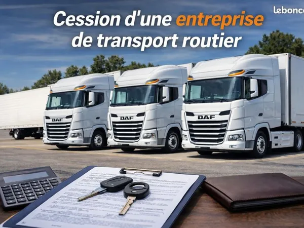 Cession Société de transport +3,5t