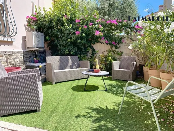 Perpignan saint martin maison avec garage et cours