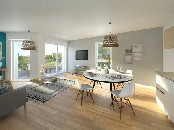 Appartement 3 pièces 65 m²
