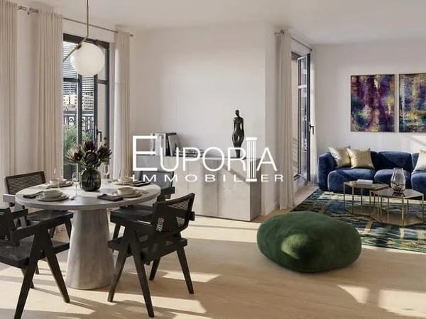 Puteaux - 3 pièces avec terrasse - 62 m² - Résidence de