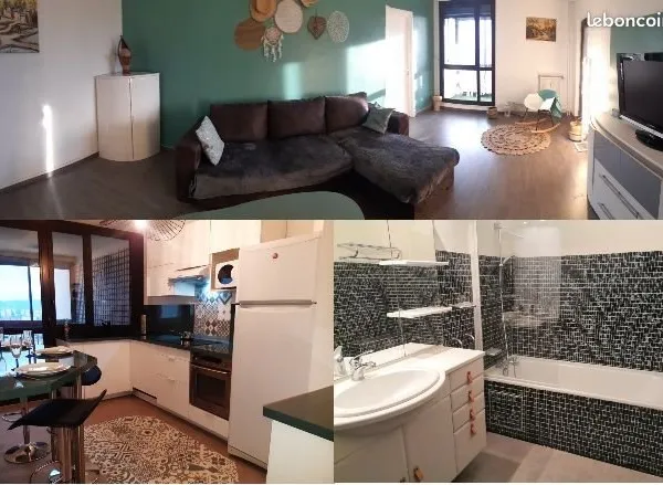 Chambre Coloc à 3 dans joli appartement Ligne A