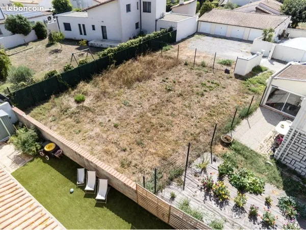 Terrain constructible de 315m2 à vendre à Mauguio (34130)