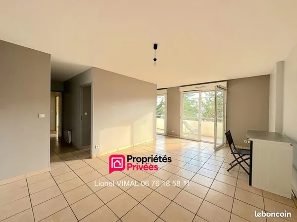 Appartement 3 pièces 61 m²