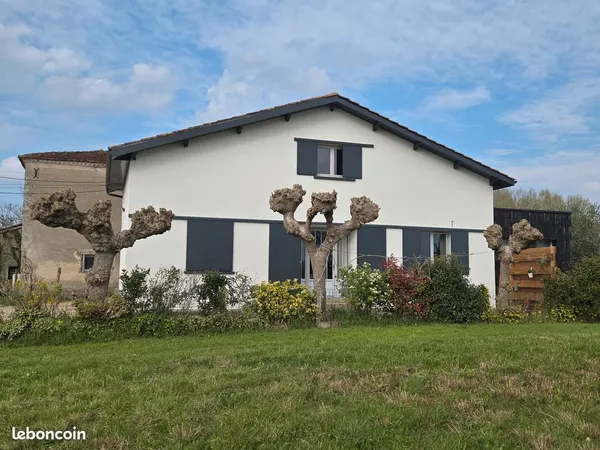 Maison 120m² 4 pieces fourques sur garonne (47200)