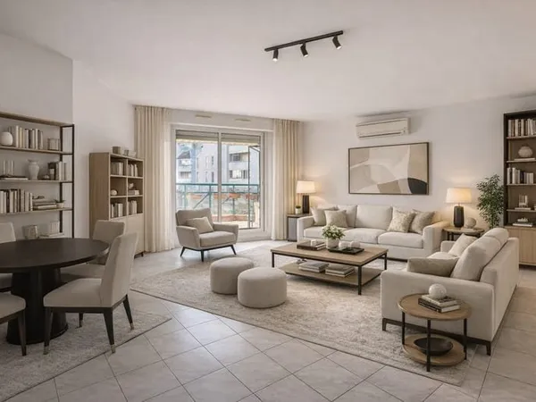 Appartement T3 avec balcon-terrasse Résidence récente Ma