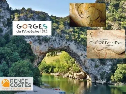 Vente en nue propriété - H72 ans - RUOMS (07120)