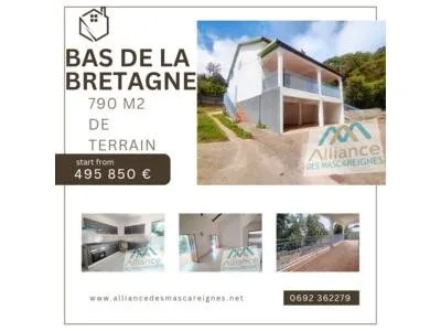La Bretagne, Villa F5 sur 790 M2 de terrain, Chemin Grand Ca
