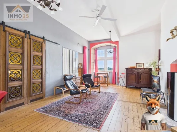 Appartement d'exception au château de Marnay avec vue imprena