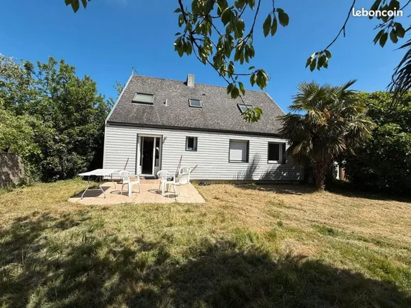 Maison 124 m2 , 6 chambres, terrain 595 m2