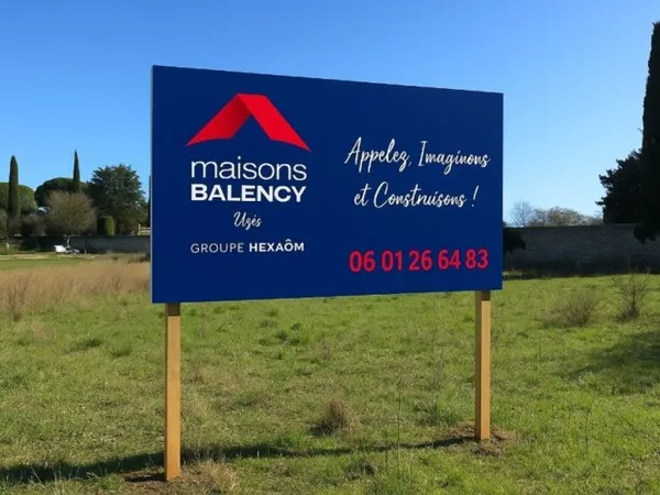 Terrain 490 m²