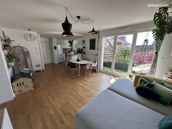 Appartement 3 pièces 61 m²
