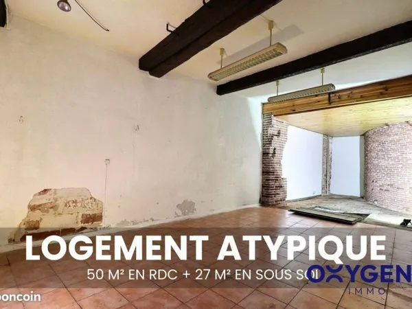 Appartement 2 pièces 50 m²
