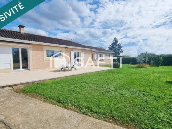 Grande maison individuelle plain-pied - Garage indépendant
