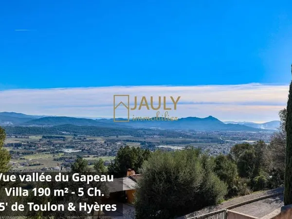 Une vue incroyable - Villa 5 Ch. 190 m²